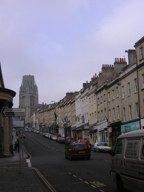 Bristol. View from Park Street