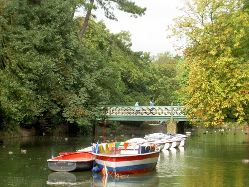 Botanic Gardens Lake, Soutport, Lancashire
