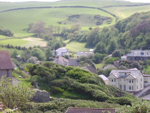 Inner Hope taken from Outer Hope, Devon