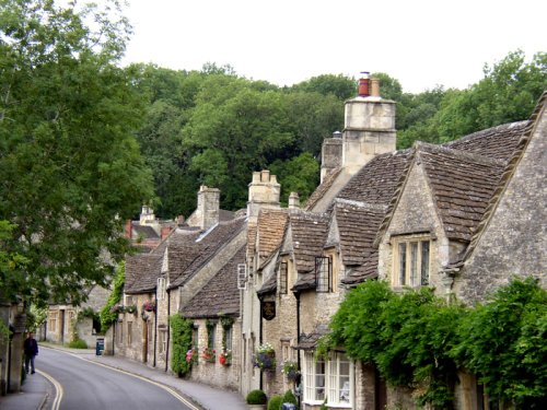 Castle Combe, Wiltshire. Summer 2004