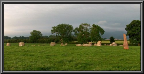 Long Meg & Her Daughters Stone Circle...Near Penrith, Cumbria.