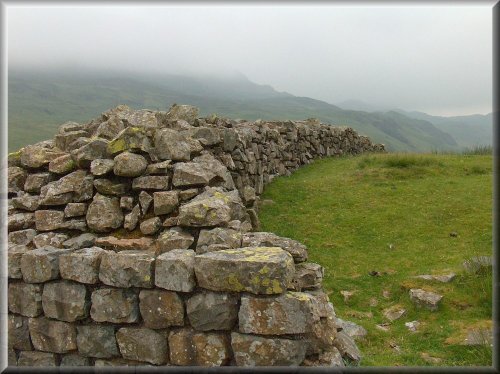 Hardknott Roman Fort Eskdale, Lake District, Cumbria...19th June 2005