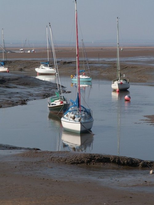 River Alt at Hightown, Merseyside