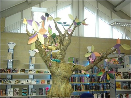 Tree of Knowledge at the Library in Cookham Rise