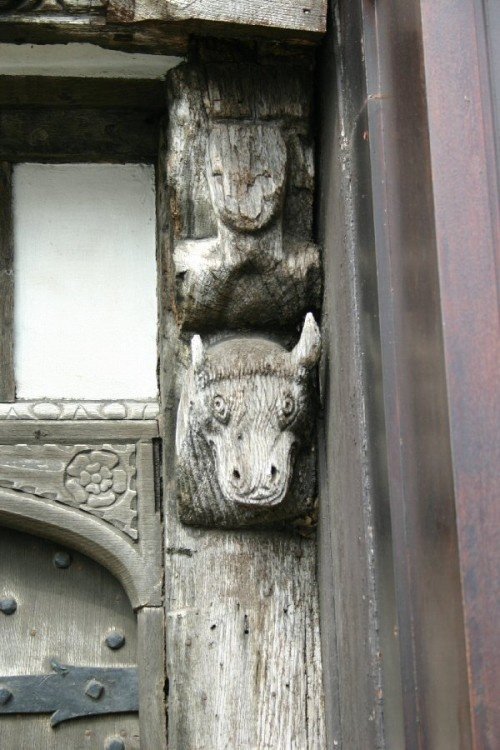 Harvard House detail