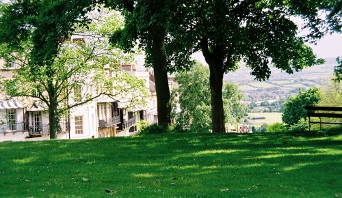 Bristol. Green area from the bridge