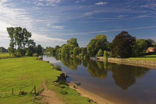 The river Thames, Wallingford, Oxfordshire