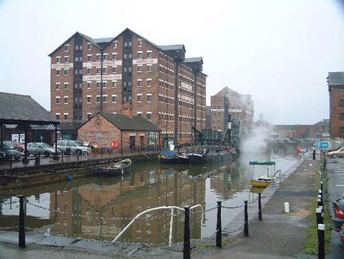 A picture of Gloucester Docks