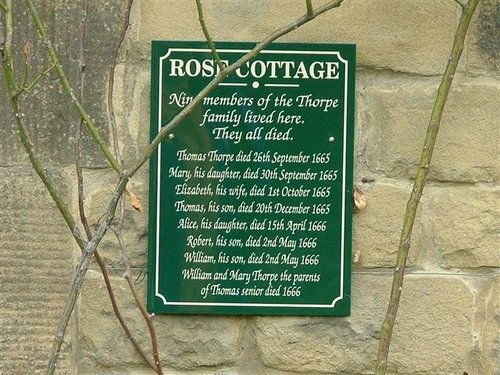 Eyam plague victims - Click the image to enlarge