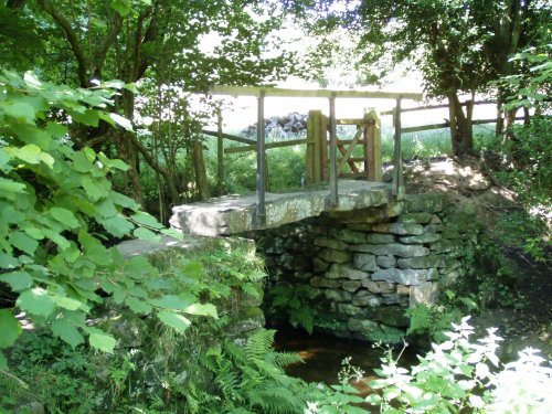 This is a very old bridge on the outskirts of Lastingham a village on the North yorks Moors