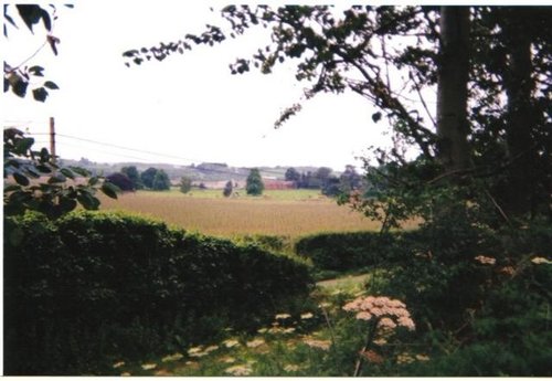 View of Newnham farm from Strawberry Cottage at Newnham Bridge,  nr Tenbury