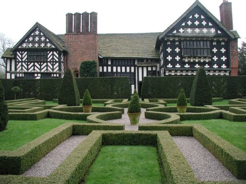 The Knot Garden. Little Moreton Hall