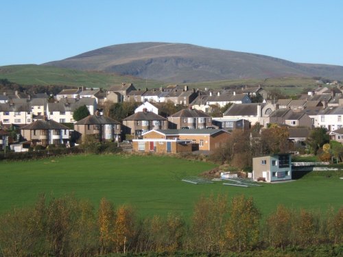 Holborn Hill, Millom, Cumbria.  Black Combe in the background.