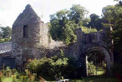 Chapel built in dedication to St Innan of Irvine Southannan Estate, Fairlie North Ayrshire