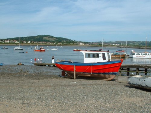 Conwy Quay, North Wales.