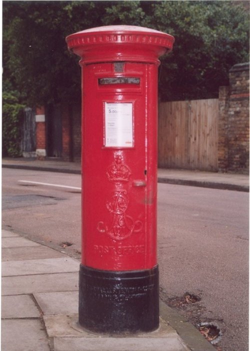 Postbox in Twickenham, London