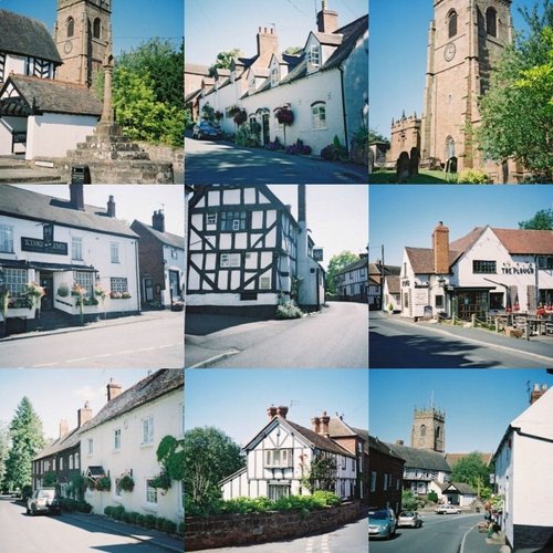 A Collage of Claverley, Shropshire