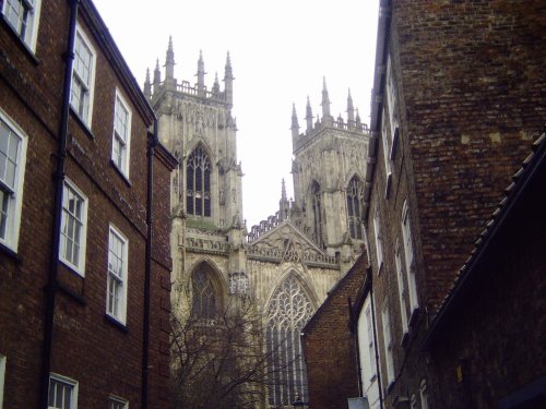 The Minster from Precentor's Court  January 2006