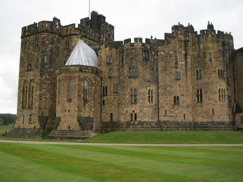 Alnwick Castle, Northumberland.