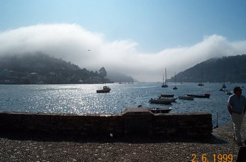 Morning Fog in Dartmouth Harbor