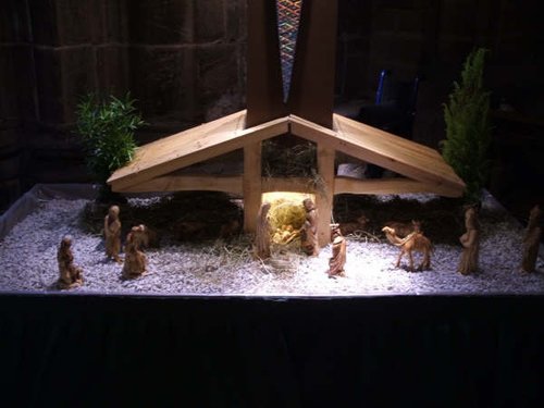 Chester Cathedral Nativity Scene, December 2005