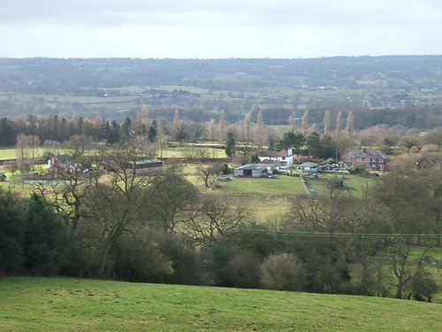 Bollington. Taken from Long Lane