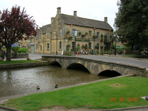 The main street, Bourton on the Water, Gloucestershire