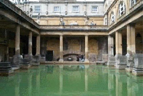 a roman bath