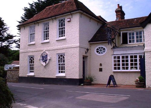 Findon village 'The Gun Inn'. Findon, West Sussex