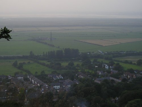 From the top of Helsby Hill, Cheshire