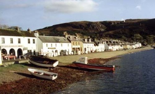 Shore Street, Ullapool from the pier