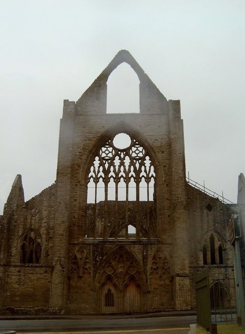 The ruines of Tintern Abbey - South Wales. Picture taken July 2003