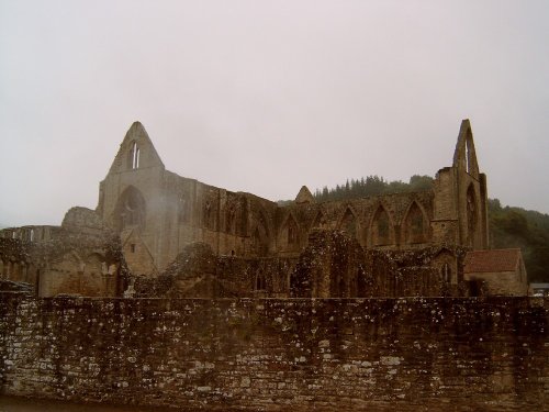 The ruines of Tintern Abbey - South Wales. Picture taken July 2003