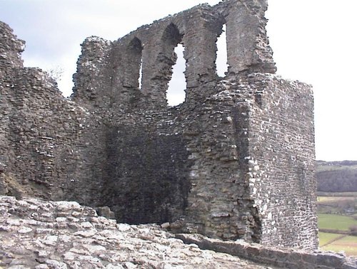 Dryslwyn Castle, 5m W of Llandeilo, Carmarthenshire - SN 554 204