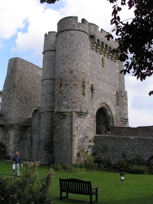 The Barbican Gate in Lewes, East Sussex. Sept. 2005