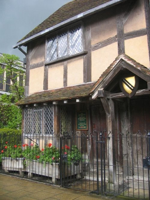 Shakespeare's house in Stratford-upon-Avon