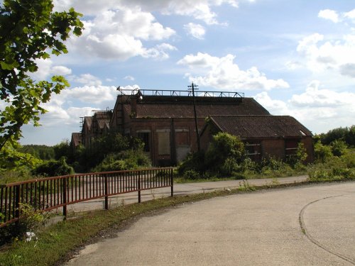The final remains of Snowdown Colliery, Kent