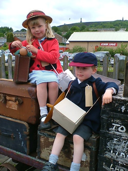A WW2 Event on the East Lancashire Railway Line from Bury to Rawtenstall, Lancashire.