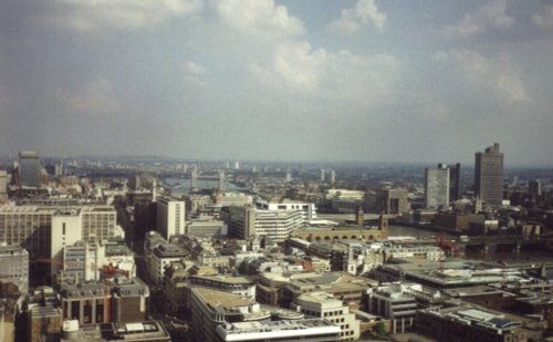 London - a view from St.Paul´s Cathedral
