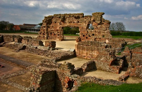 Wroxeter Roman City (Viriconium) in Shropshire