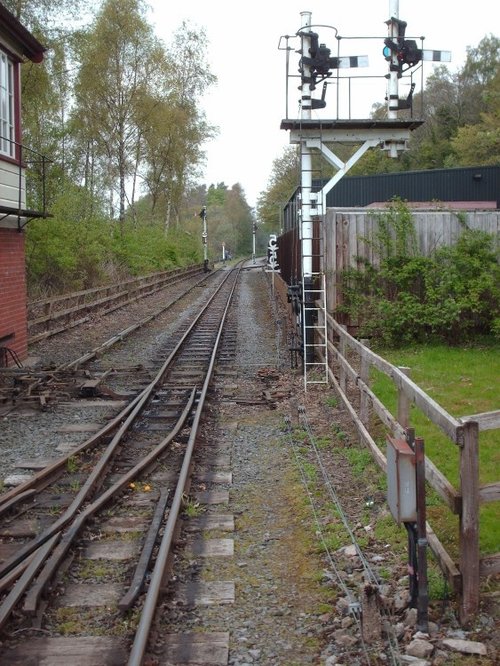 ALSTON RAILWAY TRACK,2006. Alston, Cumbria