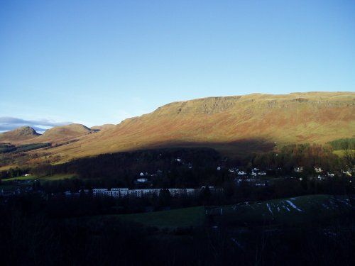 Strathblane from the Gowk Stane