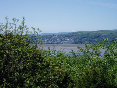 Grange-over-Sands from Arnside Knott