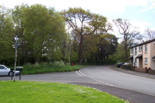 A road in Brixton, Devon