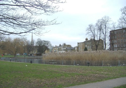The Pond. - Clapton Common. - Stamford Hill. - Feb 2006