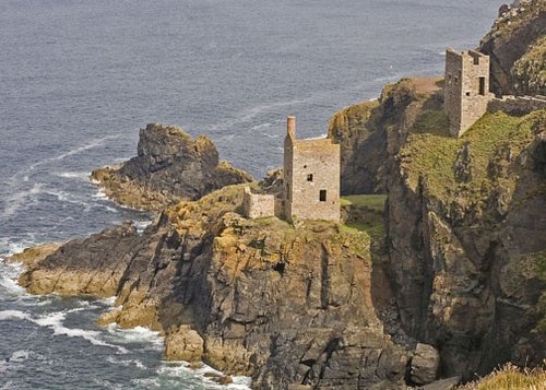 Botallack Tin Mines in Cornwall