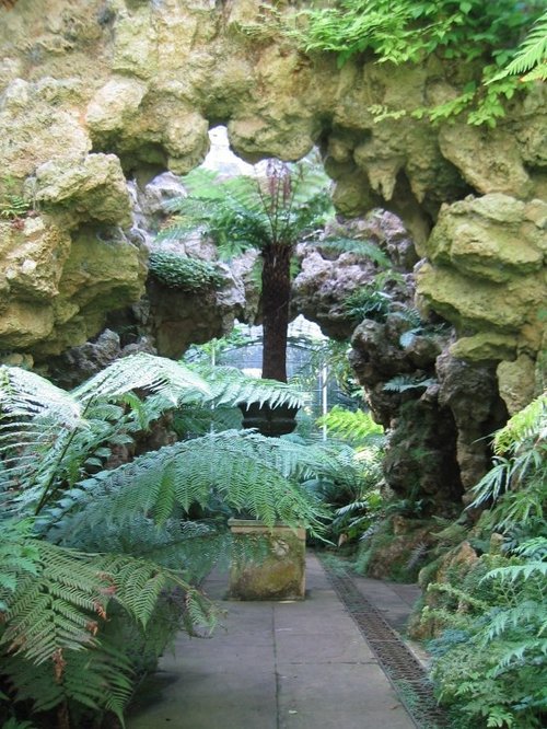The Grotto, Swiss Garden, Old Warden, Bedfordshire September 2005