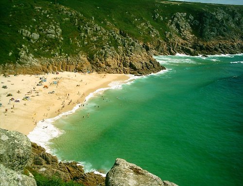 Porthcurno Bay, Cornwall