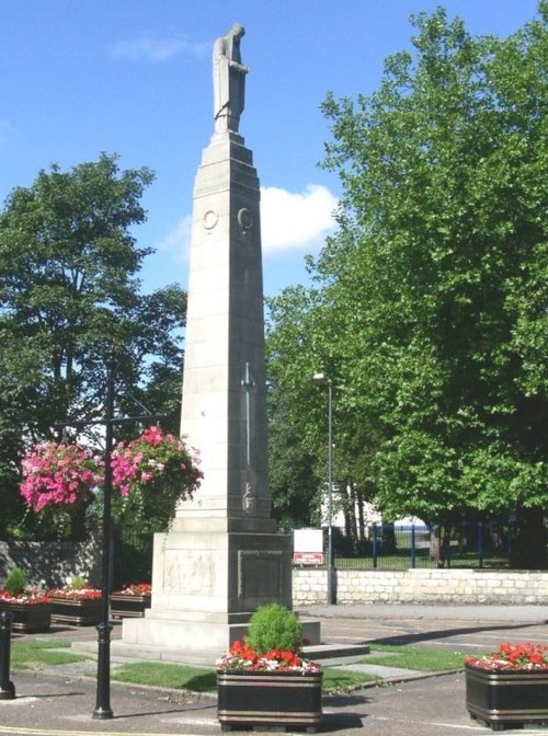 War Memorial at Elmfield park, Doncaster