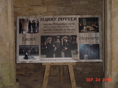 A picture of Lacock Abbey